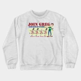 Fastest Growing Army on the Internet Crewneck Sweatshirt